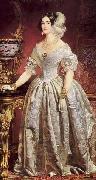 unknow artist Portrait of Maria Elisabetta of Savoy (1800-1856), archduchess of Austria Spain oil painting artist